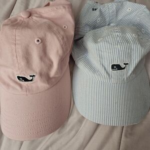 Vineyard Vines Pink Cap with Whale Logo